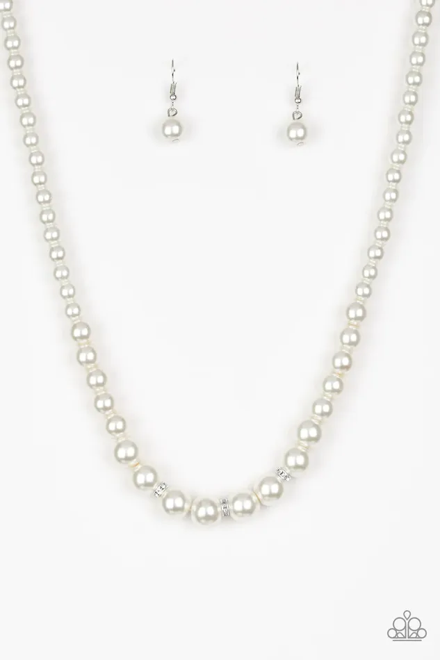 Paparazzi Jewelry Necklaces Paparazzi Necklace Royal Romance White