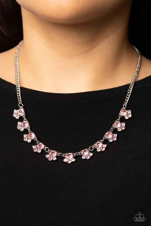 Paparazzi Jewelry Necklaces Paparazzi Necklace Tabloid Treasure Pink