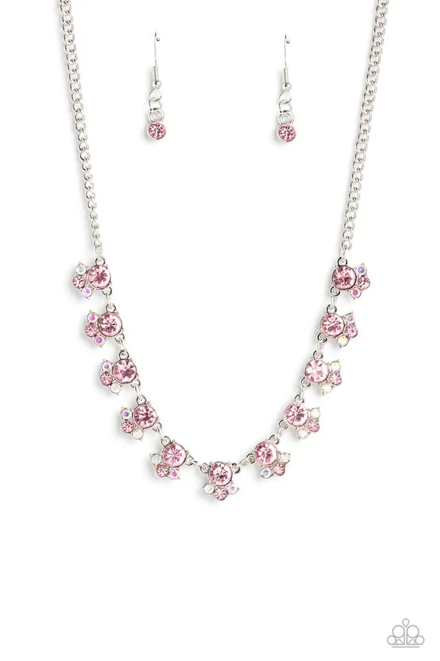 Paparazzi Jewelry Necklaces Paparazzi Necklace Tabloid Treasure Pink