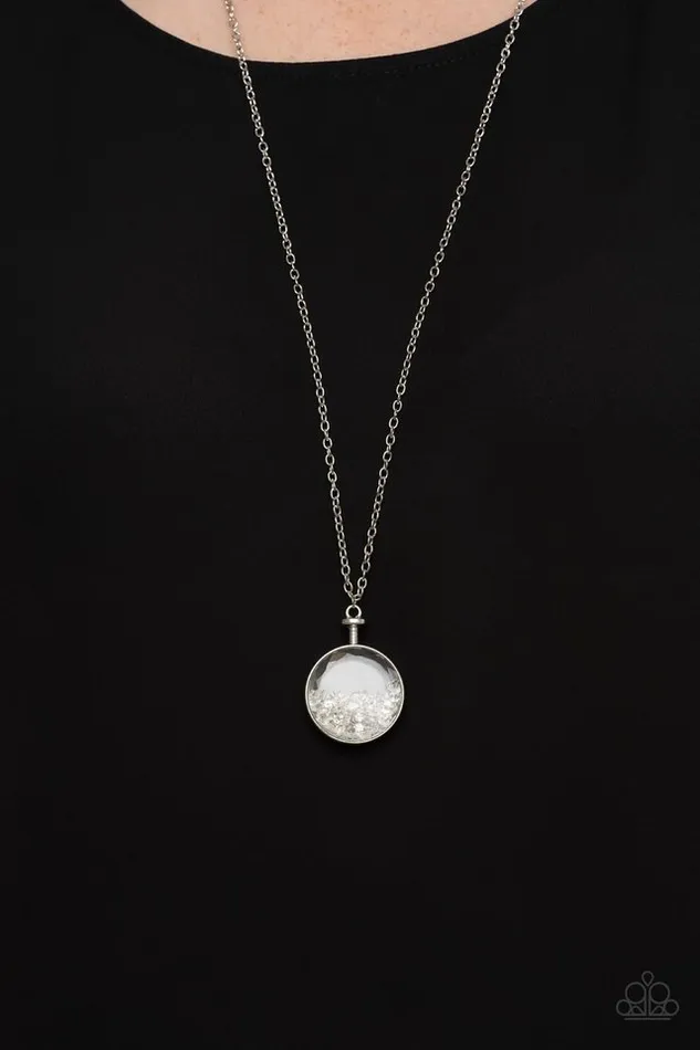 Paparazzi Jewelry Necklaces Paparazzi Necklace Twinkly Treasury White