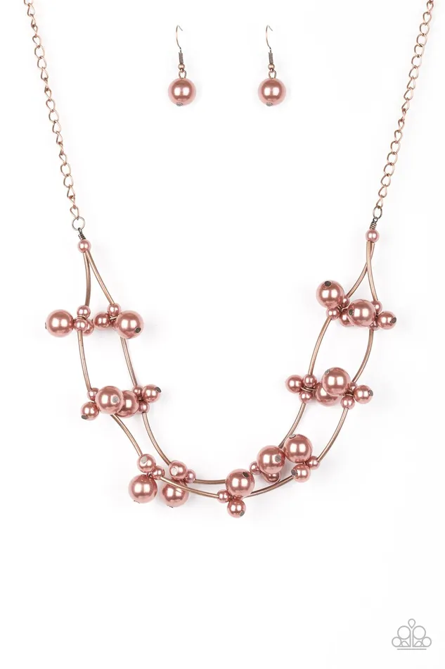 Paparazzi Jewelry Necklaces Paparazzi Necklace Wedding BELLES Copper