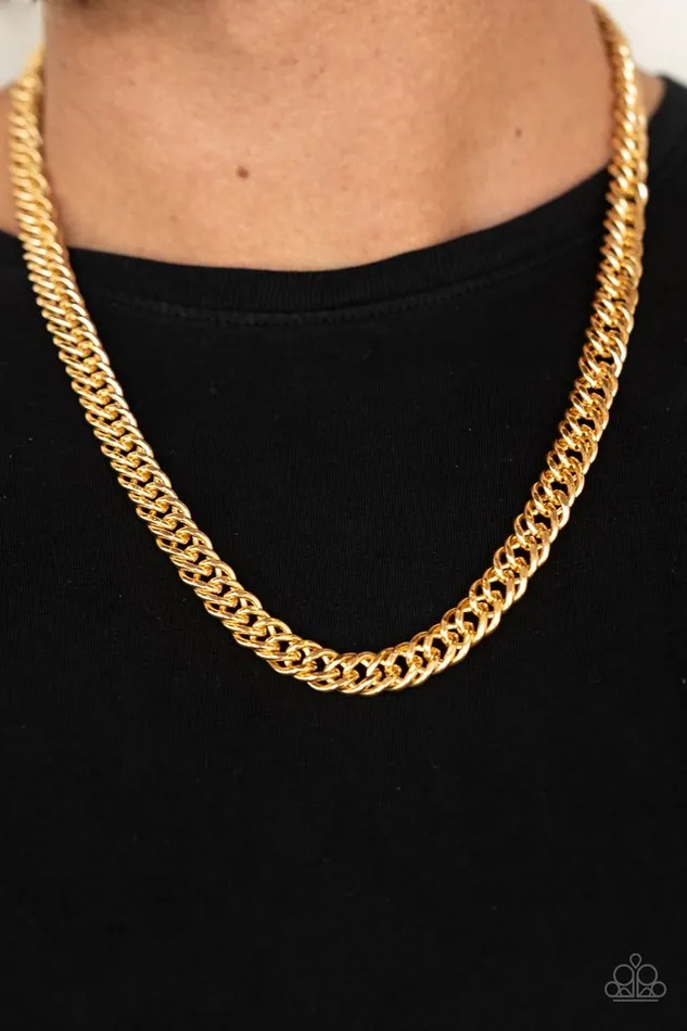 Paparazzi Jewelry Necklaces Paparazzi Necklace Winners Circle Gold