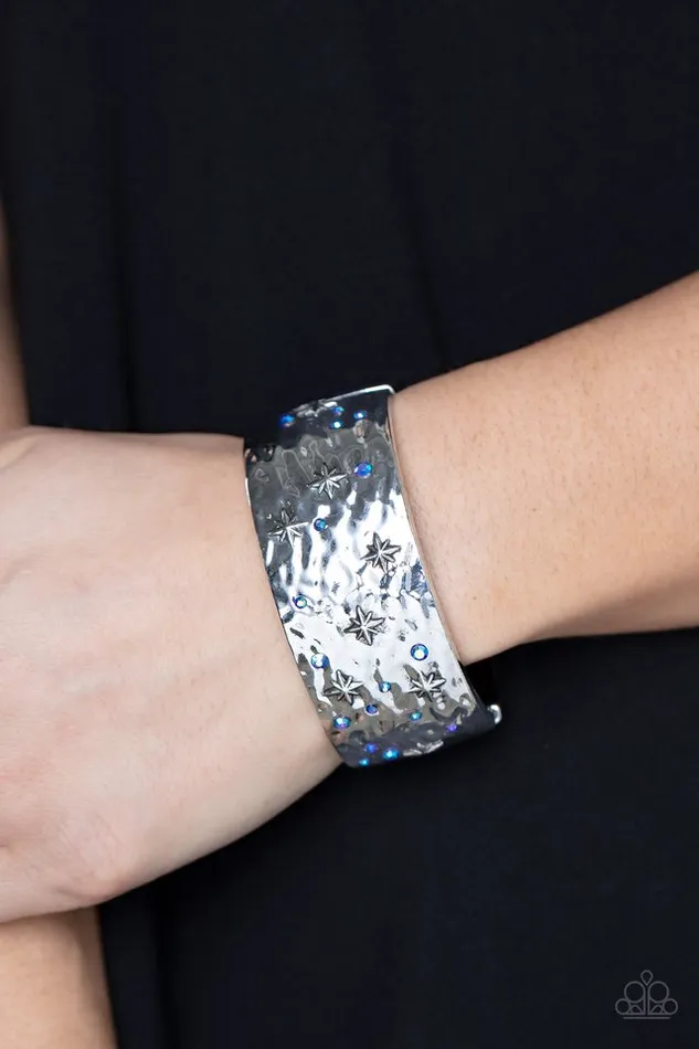 Paparazzi Jewelry Paparazzi Bracelet Across the Constellations Blue Bracelets