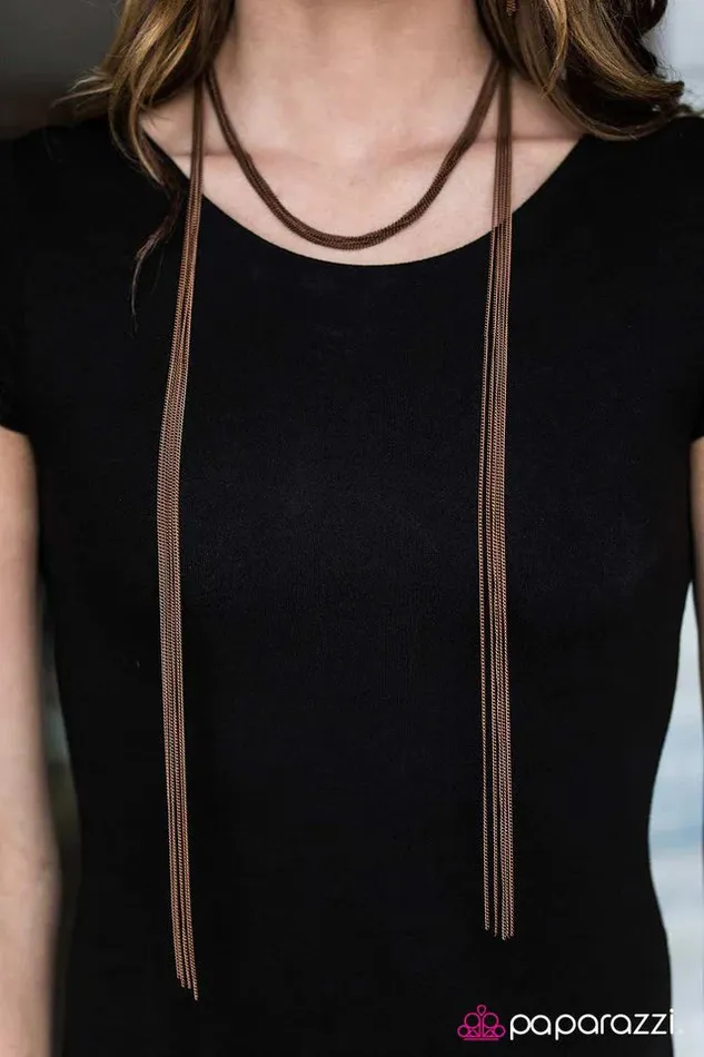 Paparazzi Jewelry Paparazzi Necklace Dont Forget Your Scarf Copper Necklaces