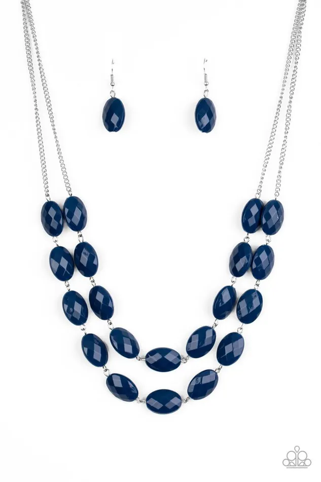 Paparazzi Jewelry Paparazzi Necklace Max Volume Blue Necklaces