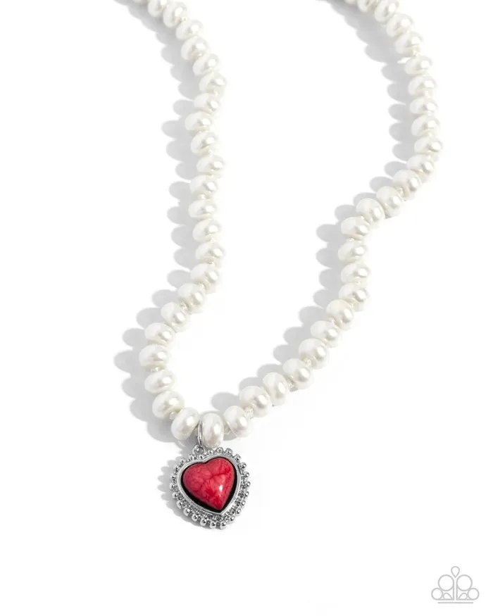 Paparazzi Jewelry Paparazzi Necklace Modest Malibu Red Necklaces