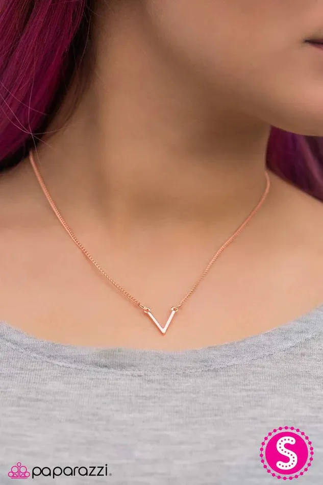Paparazzi Jewelry Paparazzi Necklace On Point Copper Necklaces