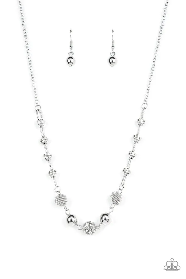Paparazzi Jewelry Paparazzi Necklace Taunting Twinkle White Necklaces Paparazzi Jewelry Paparazzi Necklace Taunting Twinkle White Necklaces