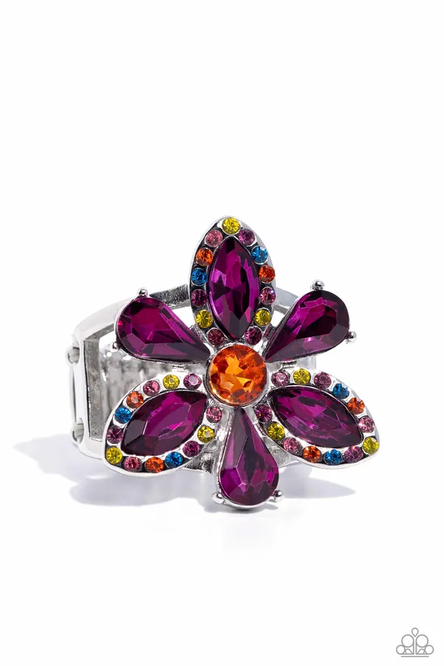 Paparazzi Jewelry Paparazzi Ring Blazing Blooms Multi Rings Paparazzi Jewelry Paparazzi Ring Blazing Blooms Multi Rings