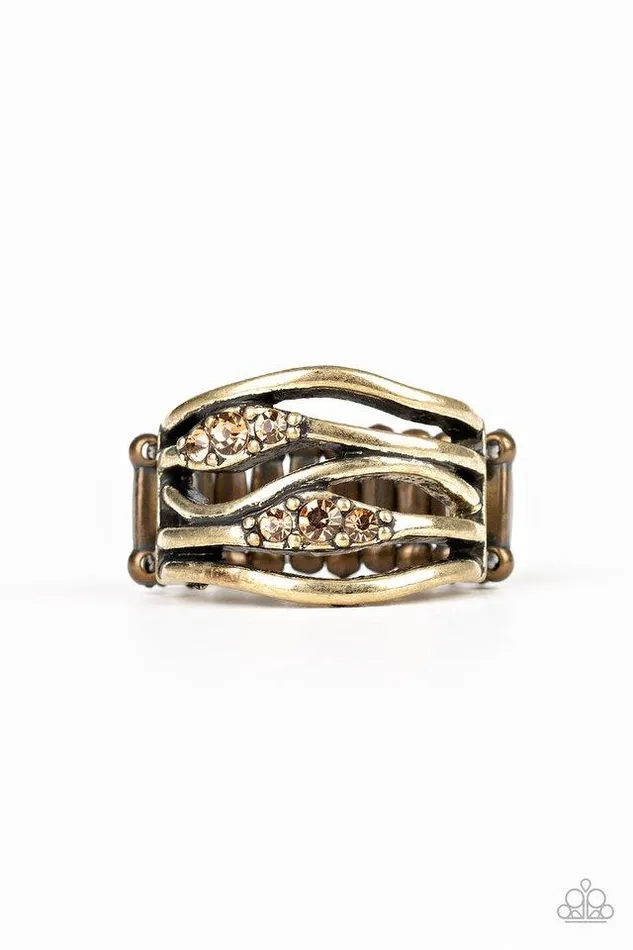 Paparazzi Jewelry Rings Paparazzi Ring Cash Dash Brass