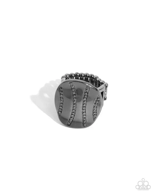 Paparazzi Jewelry Rings Paparazzi Ring Daring Dots Black Paparazzi Jewelry Rings Paparazzi Ring Daring Dots Black