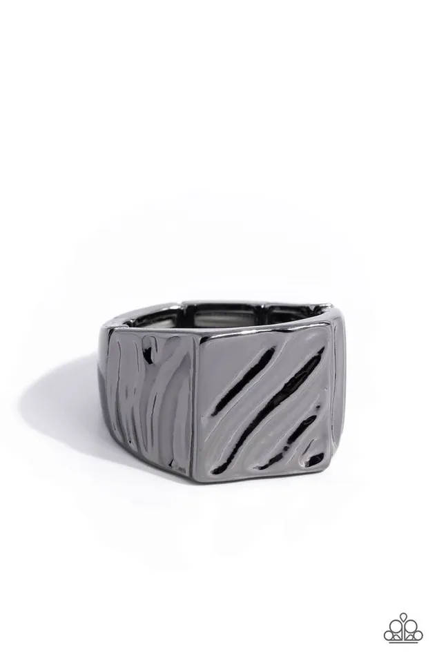 Paparazzi Jewelry Rings Paparazzi Ring Illusion Black Paparazzi Jewelry Rings Paparazzi Ring Illusion Black