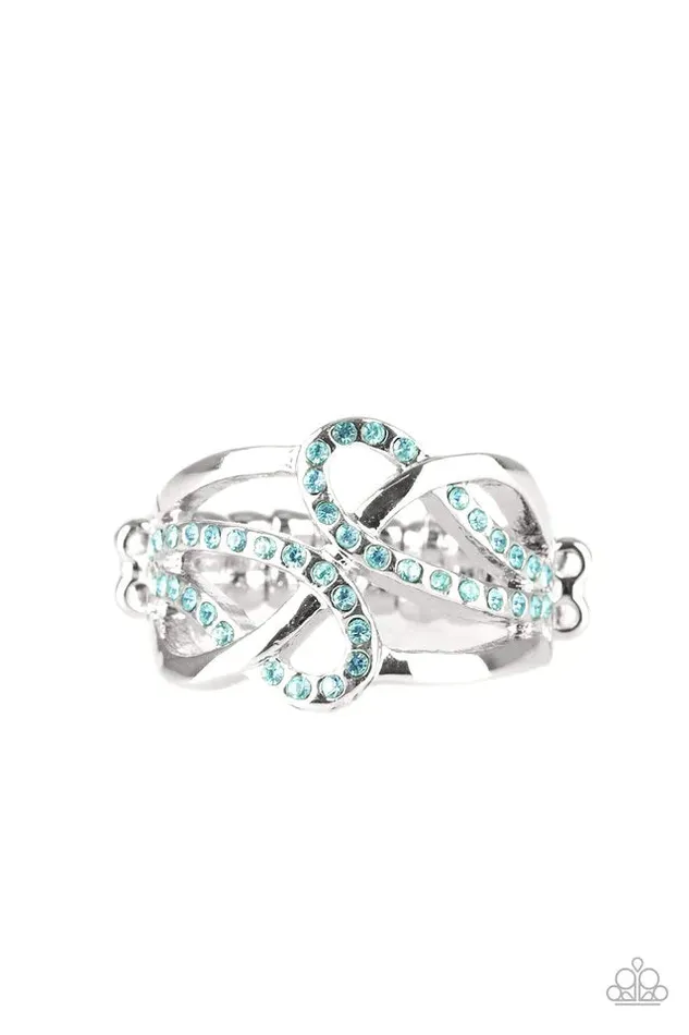 Paparazzi Jewelry Rings Paparazzi Ring More Or FLAWLESS Blue