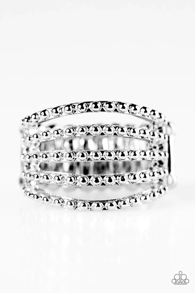 Paparazzi Jewelry Rings Paparazzi Ring Ready or DOT Silver