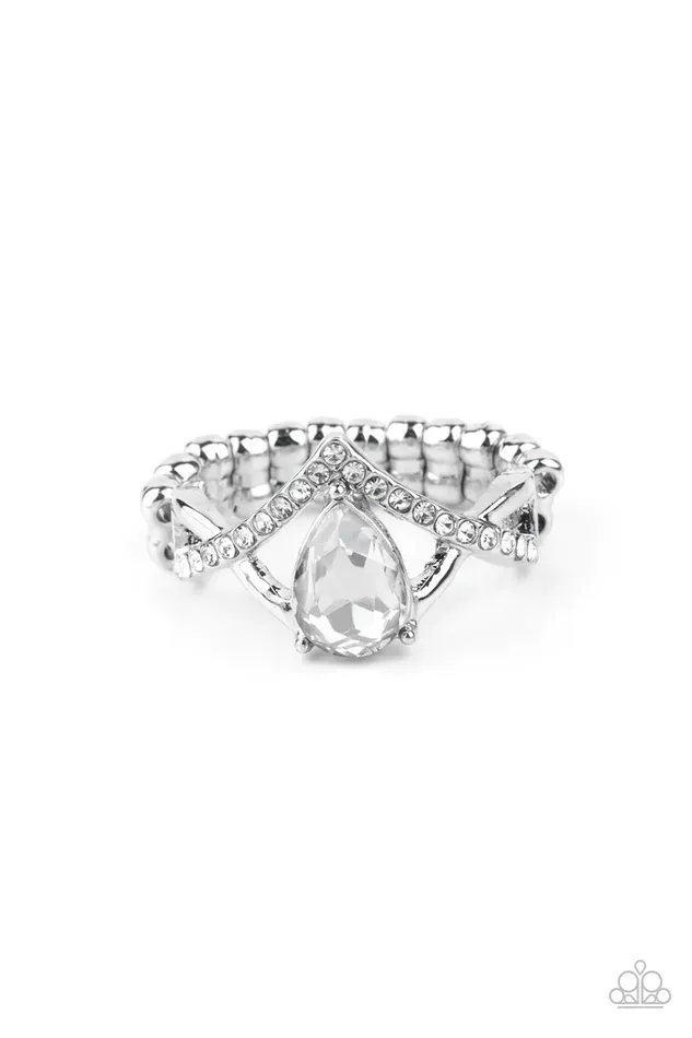 Paparazzi Jewelry Rings Paparazzi Ring Remarkable Refinement Silver