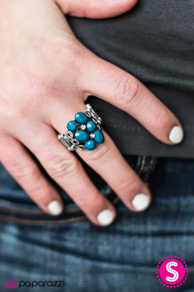 Paparazzi Jewelry Rings Paparazzi Ring Sparkle Storm Blue