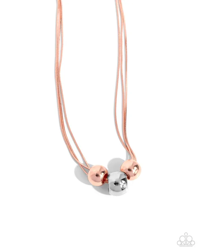 Paparazzi Necklace Beaming Beads Copper Paparazzi Jewelry Necklaces Paparazzi Necklace Beaming Beads Copper Paparazzi Jewelry Necklaces