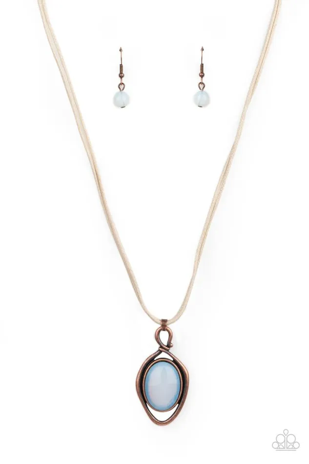 Paparazzi Necklace Desert Mystery Copper Paparazzi Jewelry Necklaces