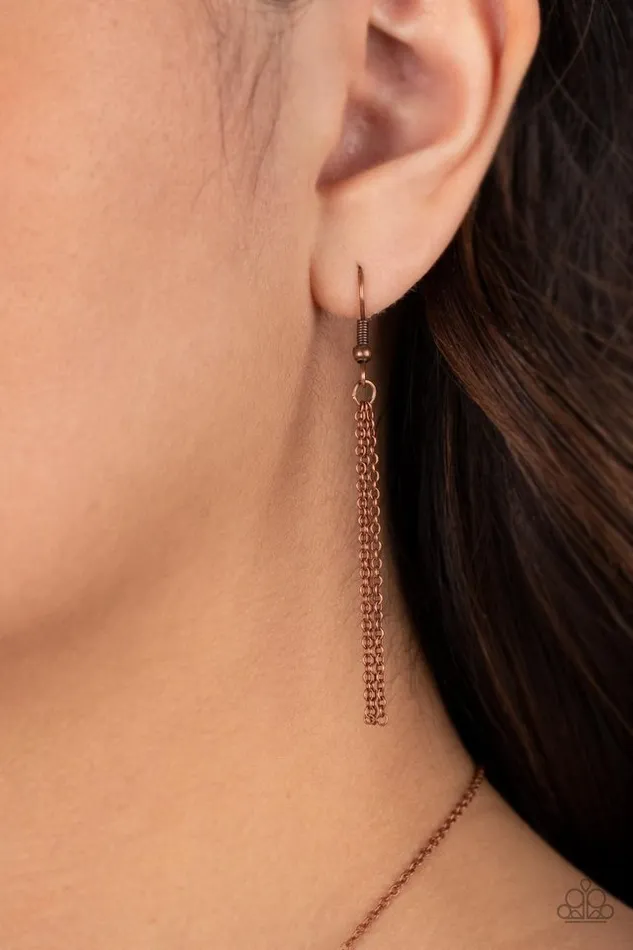 Paparazzi Necklace Hype Girl Glamour Copper Paparazzi Jewelry Necklaces Paparazzi Necklace Hype Girl Glamour Copper Paparazzi Jewelry Necklaces