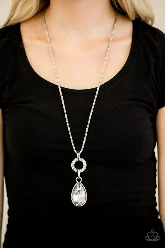 Paparazzi Necklace Lookin Like a Million White Paparazzi Jewelry Necklaces