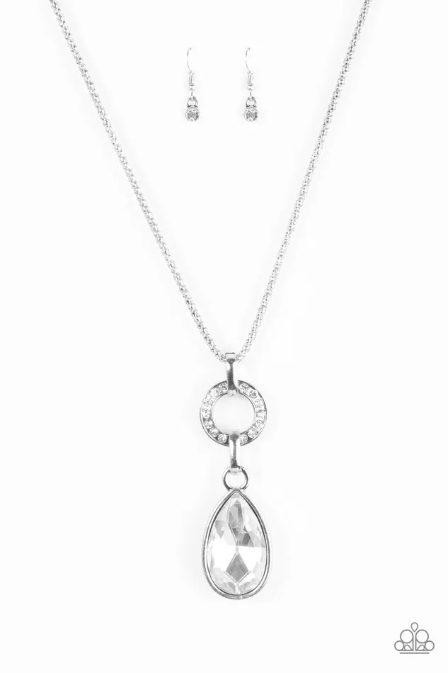 Paparazzi Necklace Lookin Like a Million White Paparazzi Jewelry Necklaces
