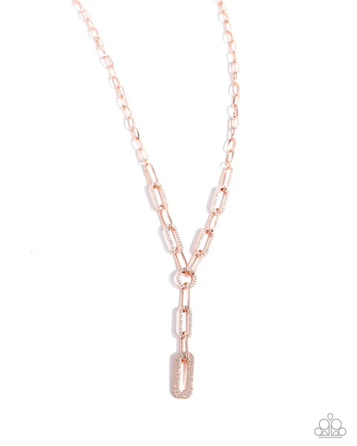 Paparazzi Necklace Refined Rebel Copper Paparazzi Jewelry Necklaces Paparazzi Necklace Refined Rebel Copper Paparazzi Jewelry Necklaces