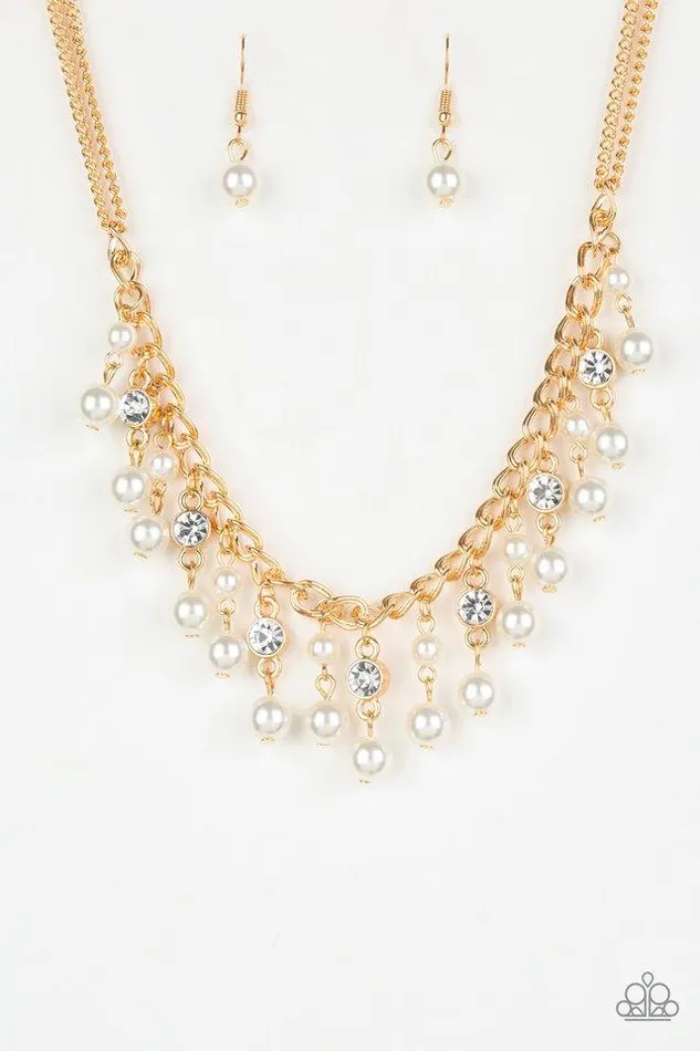 Paparazzi Necklace Regal Refinement Gold Paparazzi Jewelry Necklaces