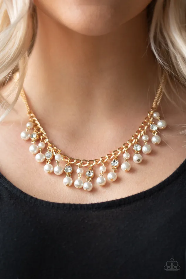 Paparazzi Necklace Regal Refinement Gold Paparazzi Jewelry Necklaces