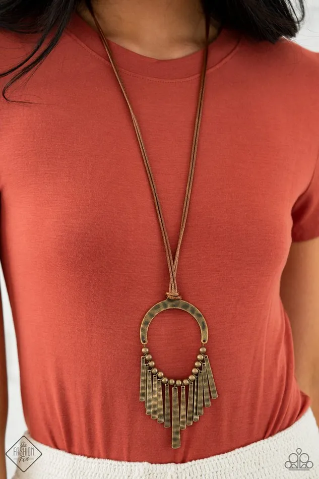 Paparazzi Necklace You Wouldnt FLARE Paparazzi Jewelry Necklaces