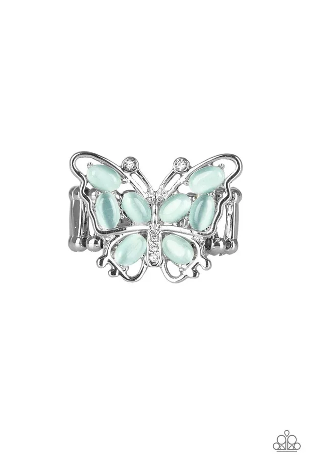 Paparazzi Ring Flutter Flair Blue Paparazzi Jewelry Rings Paparazzi Ring Flutter Flair Blue Paparazzi Jewelry Rings