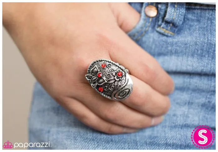 Paparazzi Ring Forever And A Day Red Paparazzi Jewelry Rings