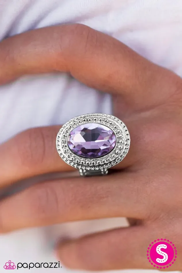 Paparazzi Ring Show Me The Money Purple Paparazzi Jewelry Rings