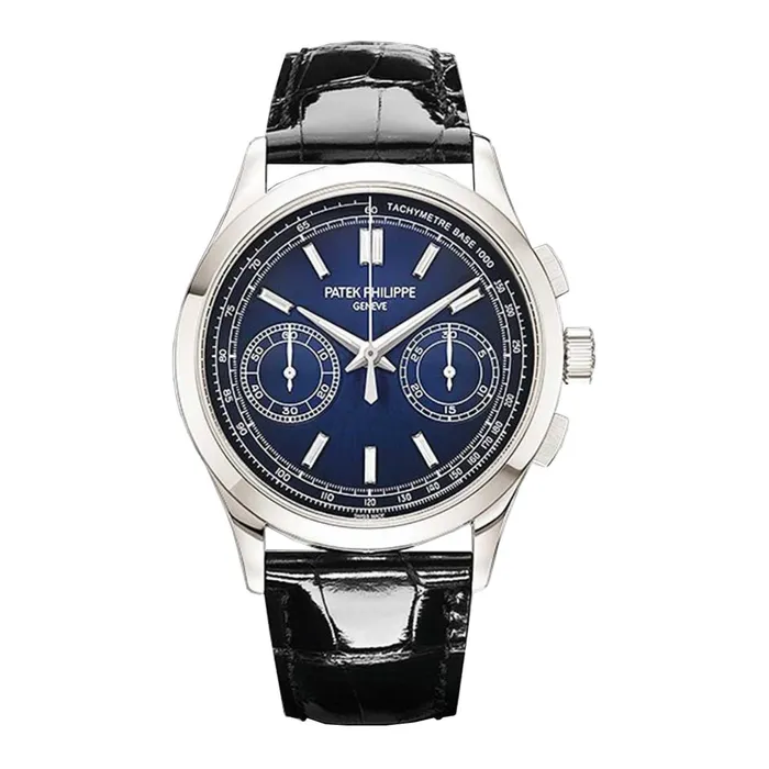 Patek Philippe Watches Patek Philippe Complications Chronograph 395mm Watch Ref 5170P001 Blue Dial Shiny Black Alligator Strap Patek Philippe Watches Patek Philippe Complications Chronograph 395mm Watch Ref 5170P001 Blue Dial Shiny Black Alligator Strap