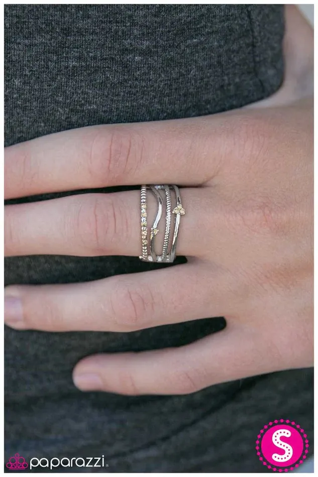 Rings Paparazzi Jewelry Paparazzi Ring A Narrow Escape Brown