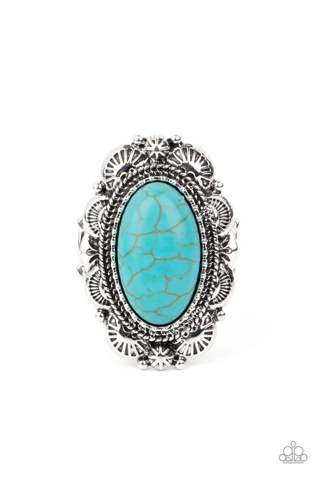 Rings Paparazzi Jewelry Paparazzi Ring Bring Down The RANCH House Blue Rings Paparazzi Jewelry Paparazzi Ring Bring Down The RANCH House Blue
