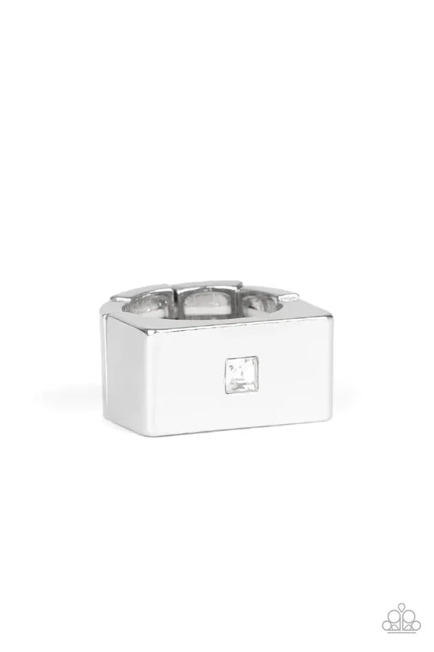 Rings Paparazzi Jewelry Paparazzi Ring Cant Wait To Be King White