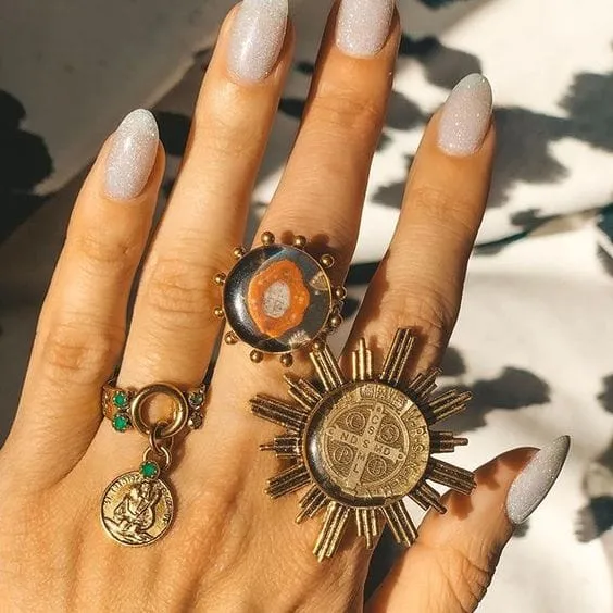 Rings Virgins Saints Angels Glorious Ring San Benito