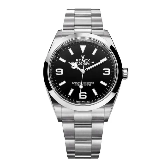 Rolex Bracelets Rolex Explorer 36mm Ref 1242700001 Black Index Arabic Numerals Dial Stainless Steel Oyster Bracelet Watch Rolex Bracelets Rolex Explorer 36mm Ref 1242700001 Black Index Arabic Numerals Dial Stainless Steel Oyster Bracelet Watch