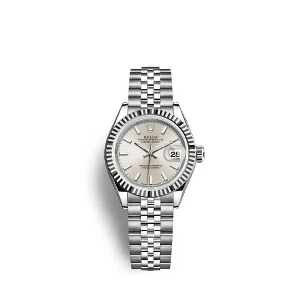 Rolex LadyDatejust 28mm Ref 2791740005 Silver Stick Dial Stainless Steel Jubilee Bracelet Womens Watch Rolex Bracelets Rolex LadyDatejust 28mm Ref 2791740005 Silver Stick Dial Stainless Steel Jubilee Bracelet Womens Watch Rolex Bracelets