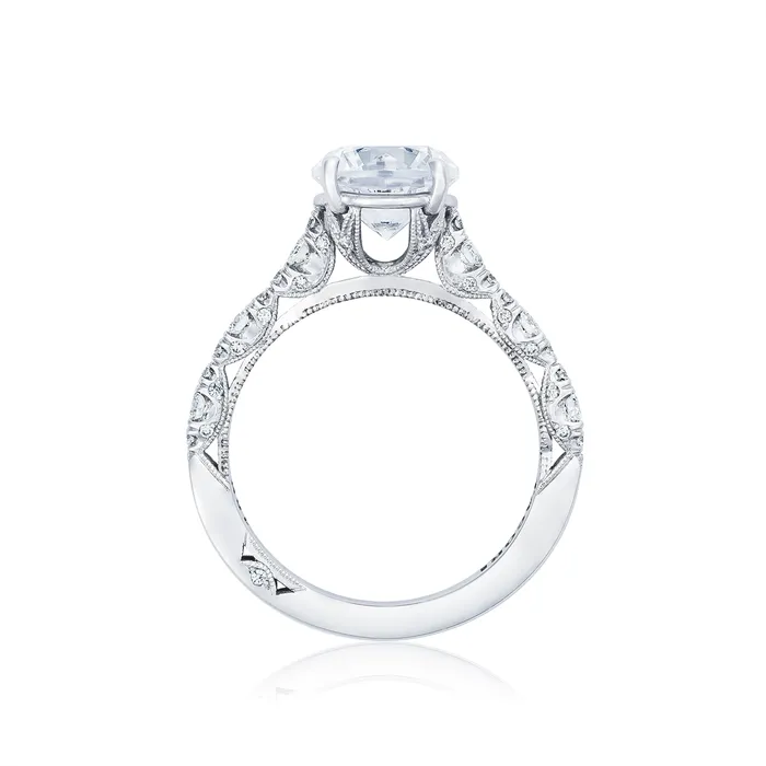Tacori Rings Tacori Petite Crescent 18K White Gold Engagement Ring