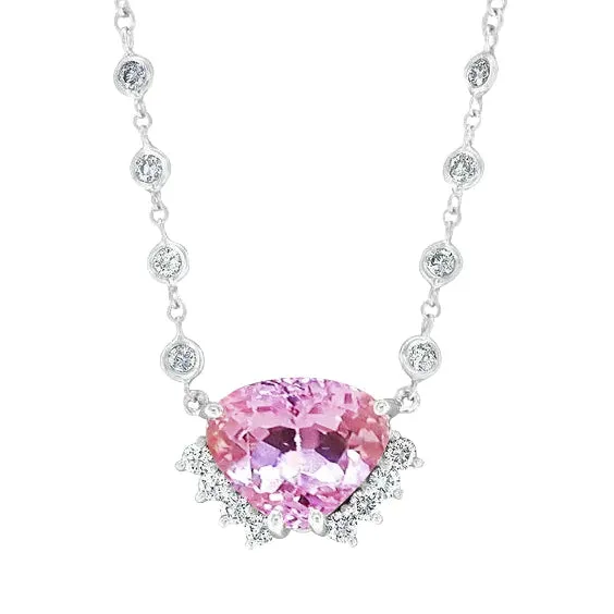 15 Carat Kunzite Necklace GB Necklaces