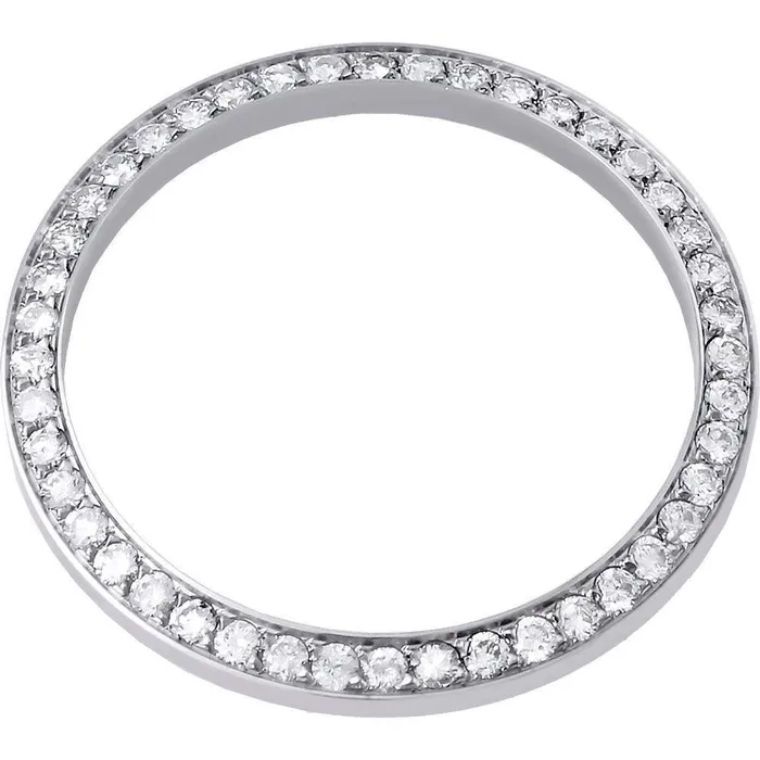 350 Ct Custom Mined Diamond Bezel To Fit Rolex Datejust Or President Watch GB Watches 350 Ct Custom Mined Diamond Bezel To Fit Rolex Datejust Or President Watch GB Watches