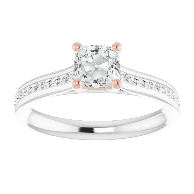 Cushion Old Miner Natural Earth Mined Diamond Ring Channel Prong Set 525 Carats HarryChadEntcom Rings Cushion Old Miner Natural Earth Mined Diamond Ring Channel Prong Set 525 Carats HarryChadEntcom Rings