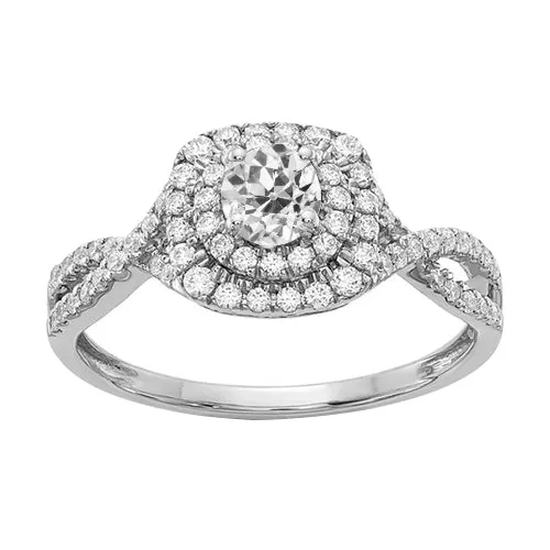 Double Halo Ring Old Miner Real Natural Earth Mined Diamond Gold Infinity Style 325 Carats HarryChadEntcom Rings Double Halo Ring Old Miner Real Natural Earth Mined Diamond Gold Infinity Style 325 Carats HarryChadEntcom Rings