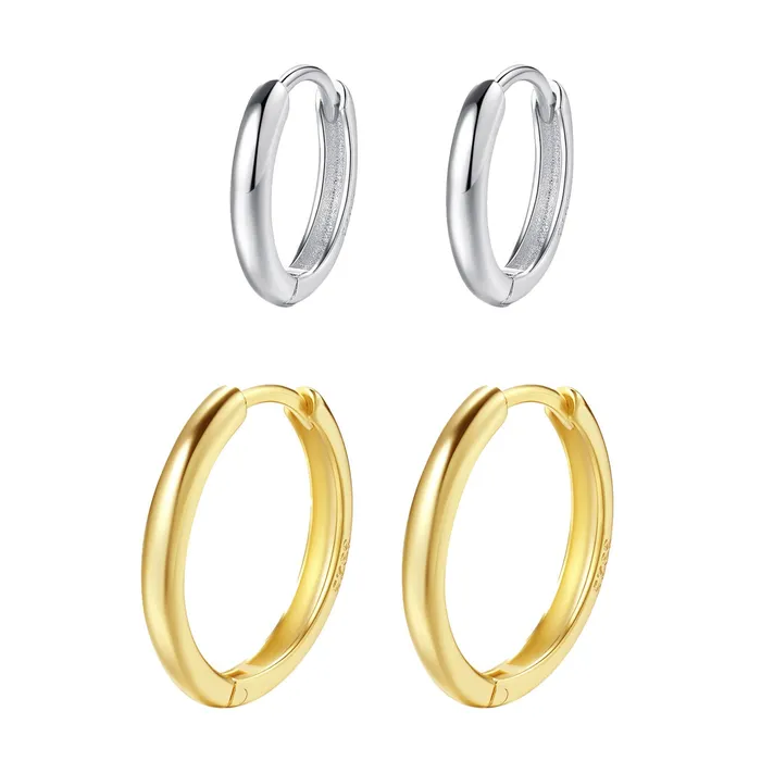 Earrings Duo Grace Earring Set Sterling Silver Hey Happiness
