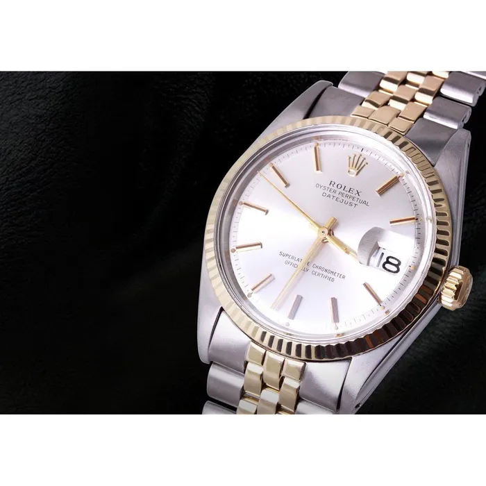 GB Bracelets White Stick Dial Two Tone Jubilee Bracelet Rolex Datejust Mens Watch GB Bracelets White Stick Dial Two Tone Jubilee Bracelet Rolex Datejust Mens Watch