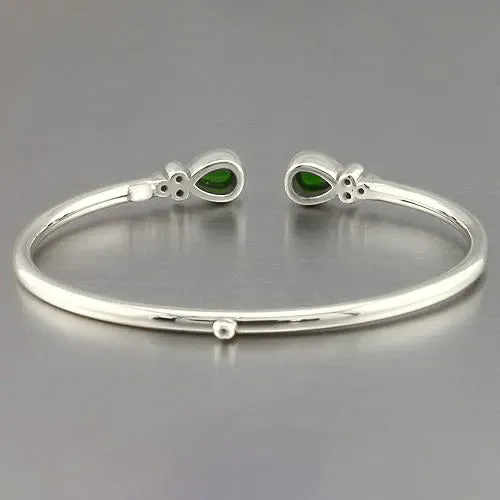 GB Bracelets Yellow Gold Green Emerald Gemstone Bracelet 230 Carats Women Jewelry New GB Bracelets Yellow Gold Green Emerald Gemstone Bracelet 230 Carats Women Jewelry New