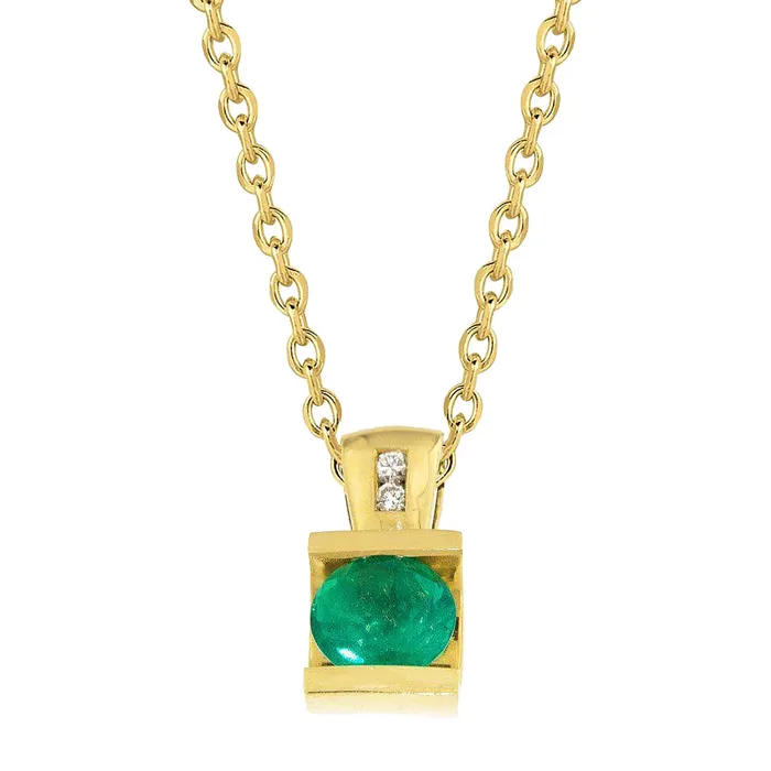 GB Natural Earth Mined Diamonds Green Emerald Gemstone Pendant Necklace 510 Carats Necklaces GB Natural Earth Mined Diamonds Green Emerald Gemstone Pendant Necklace 510 Carats Necklaces