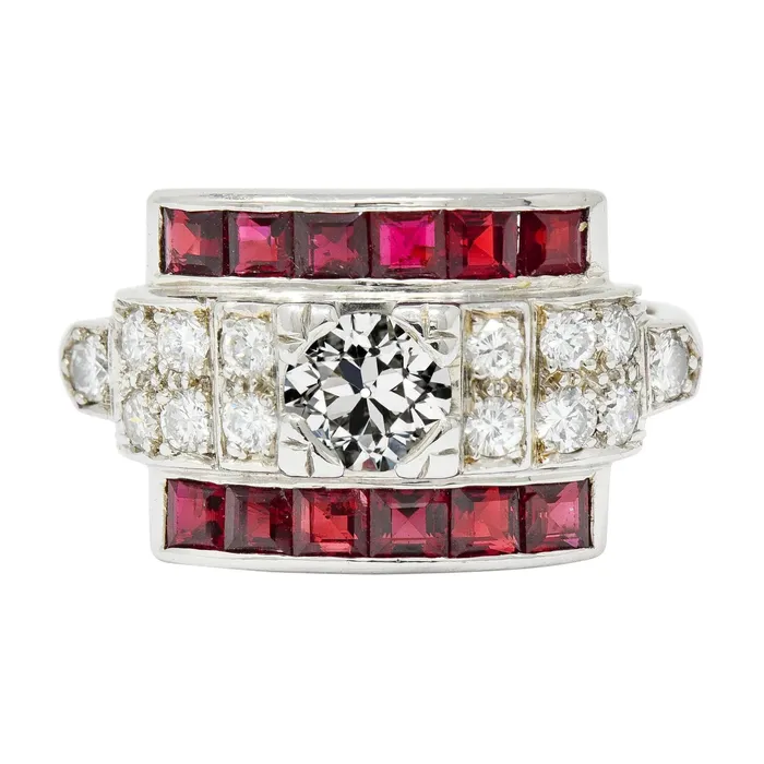 Gemstone Art Deco Jewelry New Wedding Ring Old Cut Natural Earth Mined Diamond Rubies HarryChadEntcom Rings Gemstone Art Deco Jewelry New Wedding Ring Old Cut Natural Earth Mined Diamond Rubies HarryChadEntcom Rings