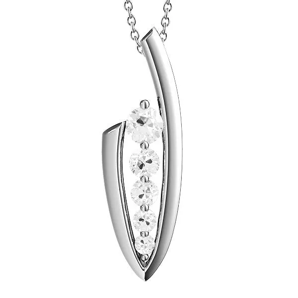 Gold Five Stone Real Natural Earth Mined Diamond Pendant Round Old Miner V Shape 2 Carats HarryChadEntcom Necklaces Gold Five Stone Real Natural Earth Mined Diamond Pendant Round Old Miner V Shape 2 Carats HarryChadEntcom Necklaces